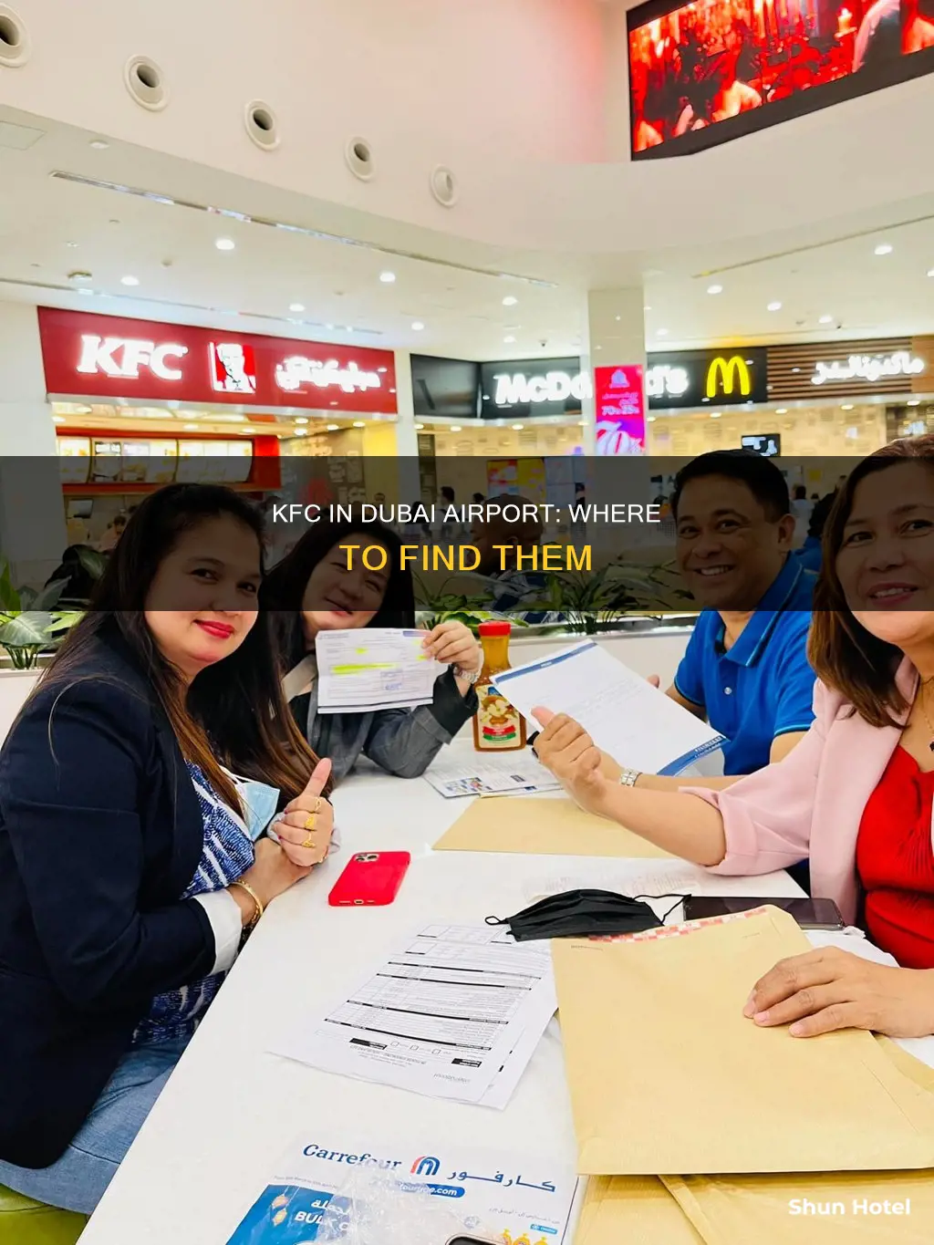 is there kfc in dubai airport