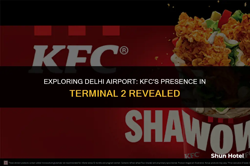 is there kfc in terminal 2 delhi airport