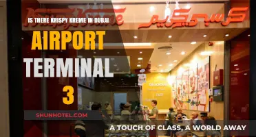 Sweet Treats Await: Krispy Kreme's Presence in Dubai Airport Terminal 3