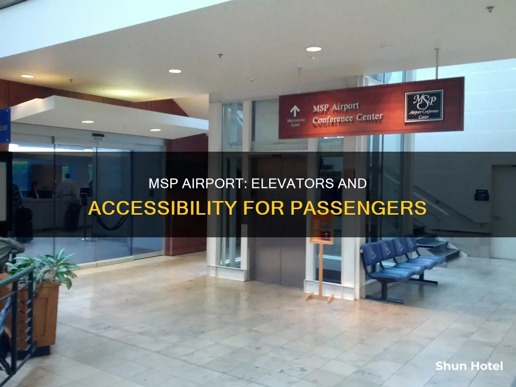 is there lift in msp airport