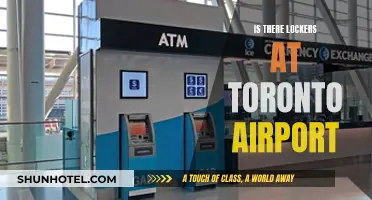 Lockers at Toronto Airport: Available or Not?