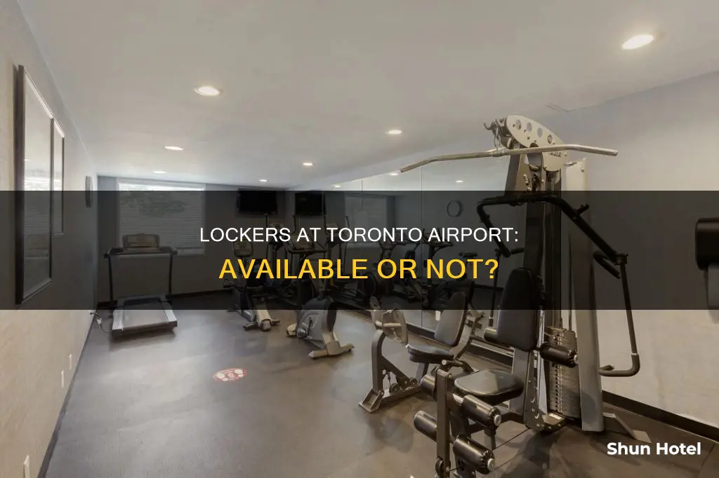 is there lockers at toronto airport