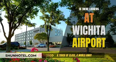 Wichita Airport: Lockers Available for Travelers' Convenience