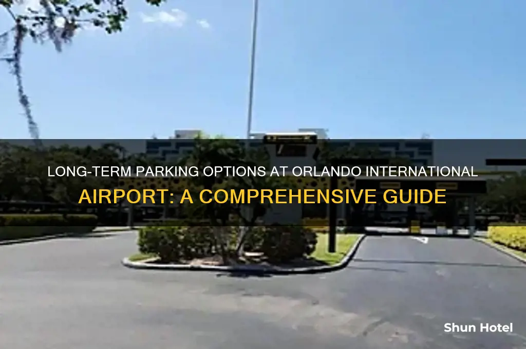 is there long term parking at orlando international airport