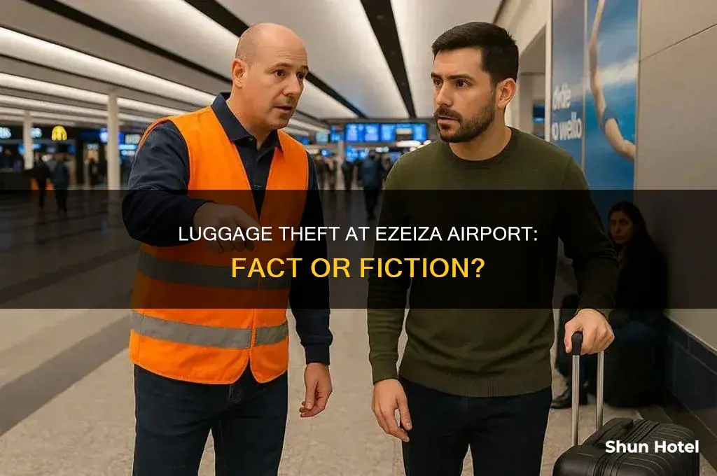 is there luggage theft at ezeiza international airport eze