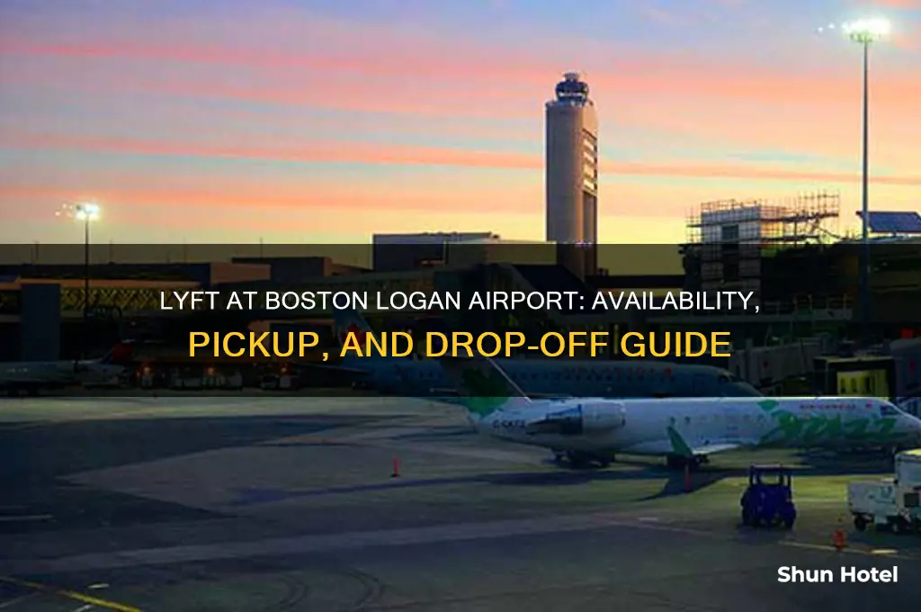 is there lyft at boston logan international airport