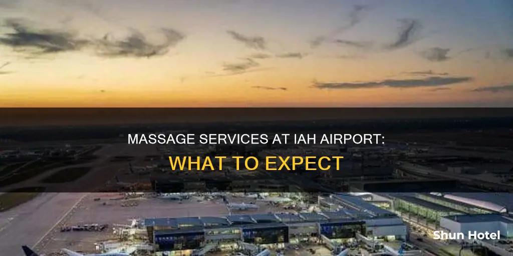 is there massage at iah airport
