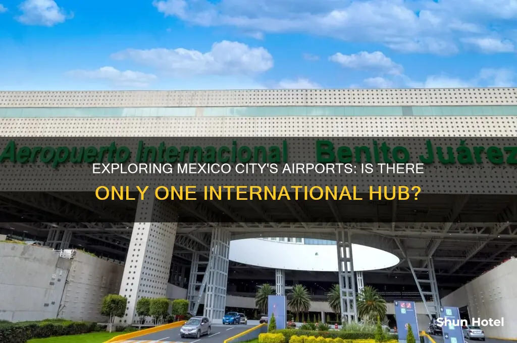 is there only one international airport in mexico city