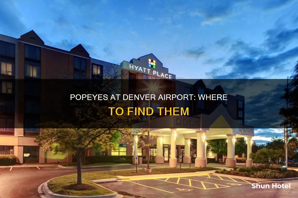 is there popeyes in denver airport