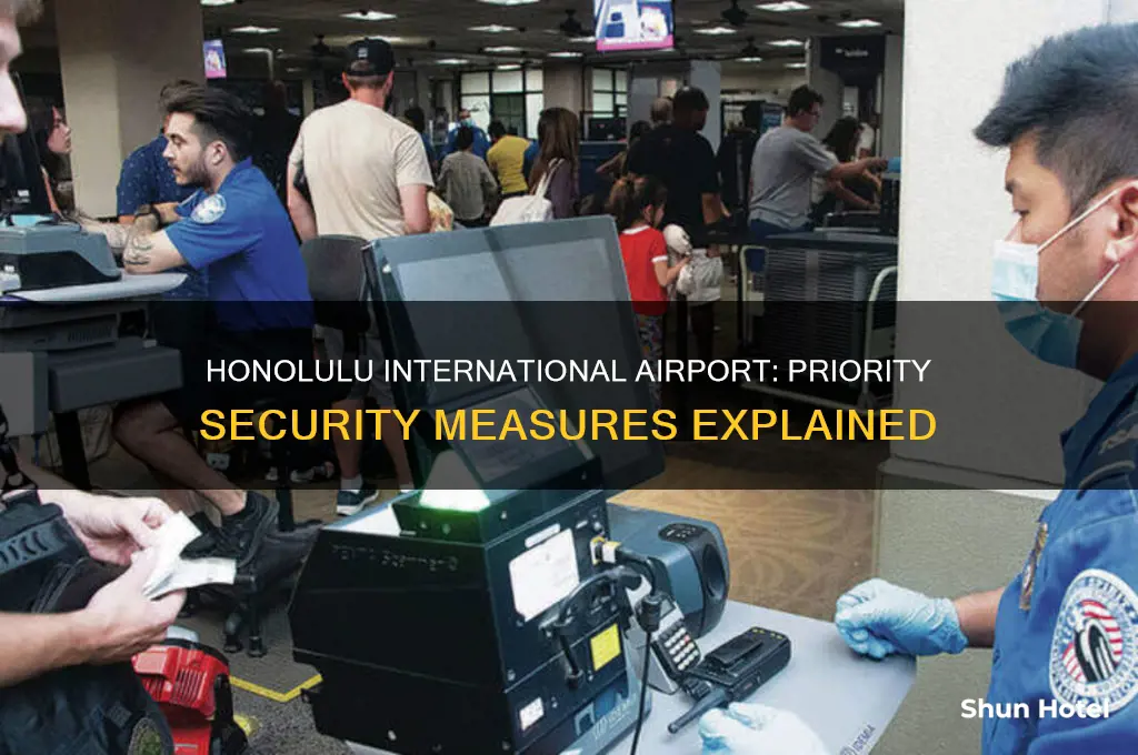 is there priority security at honolulu international airport