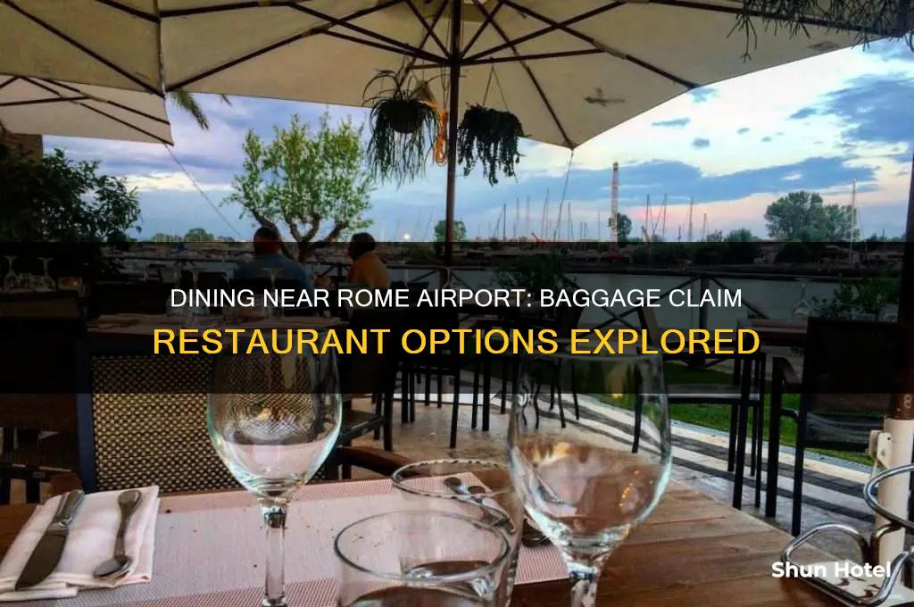 is there restaurants by rome