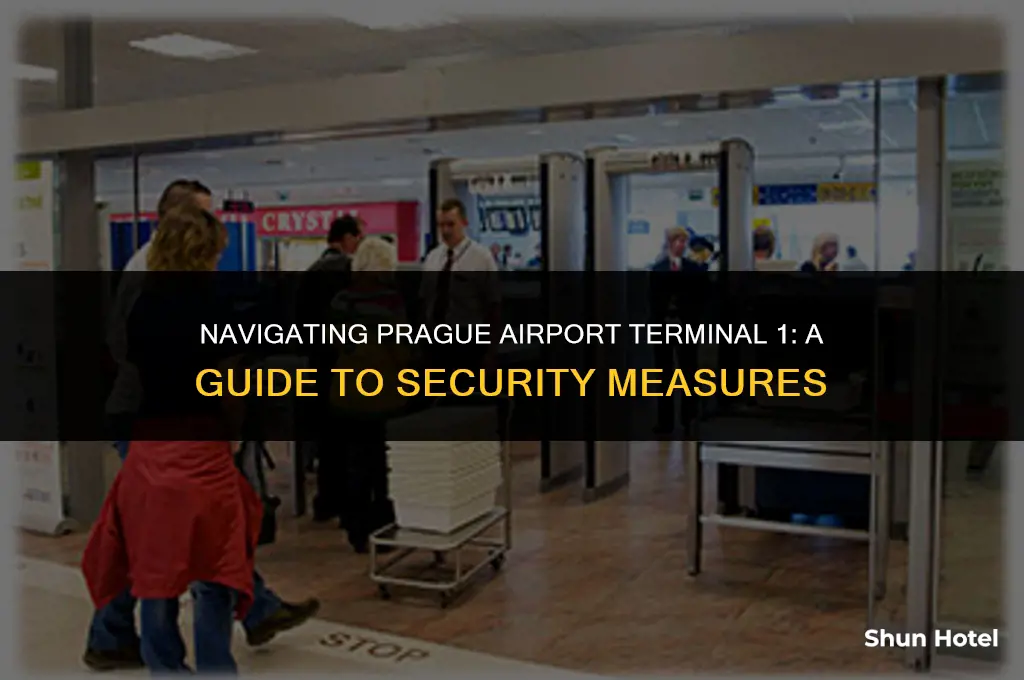 is there security at prague airport terminal 1