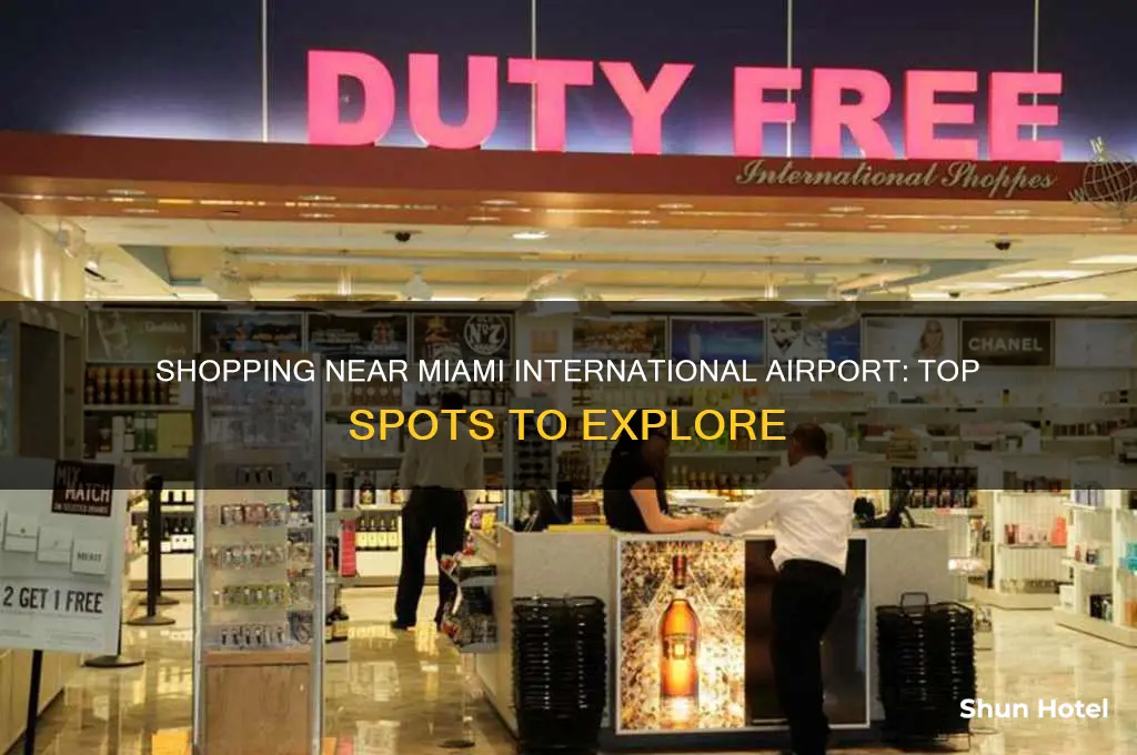 is there shopping near miami international airport