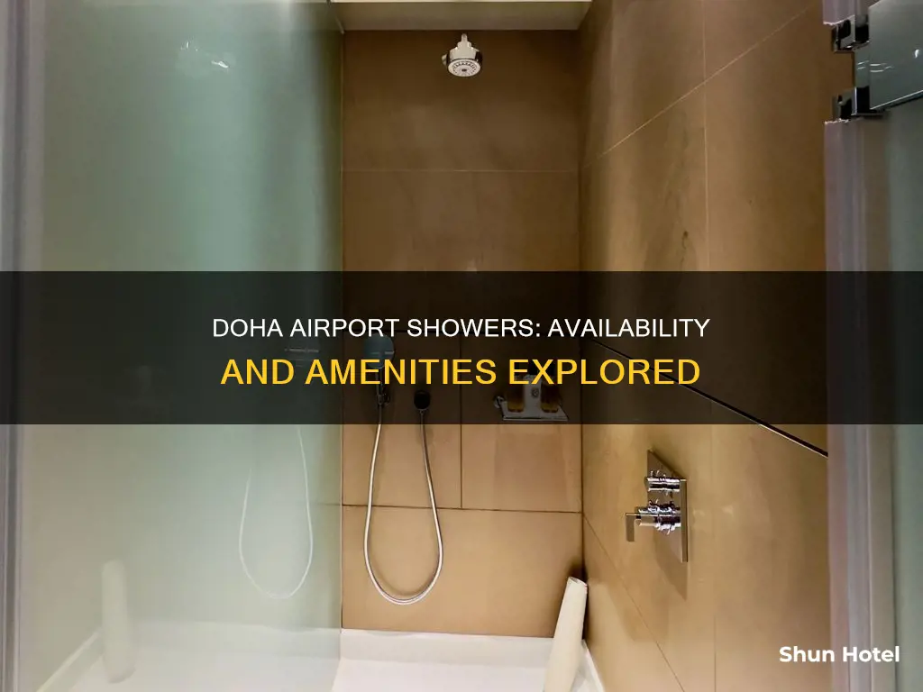 is there showers at doha airport