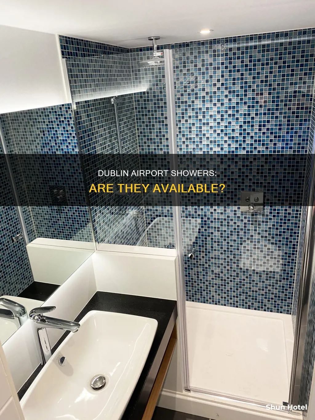 is there showers in dublin airport