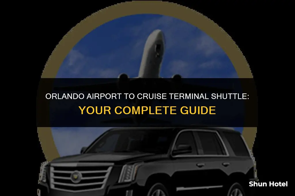 is there shuttle from orlando airport to the cruise terminal