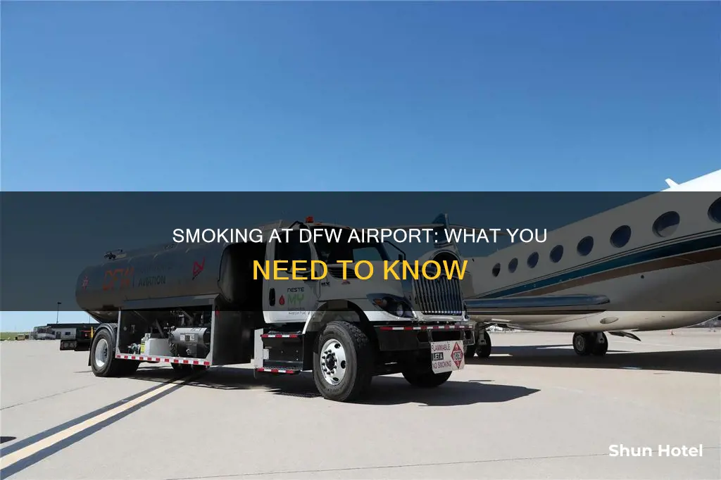 is there smoking at dfw airport
