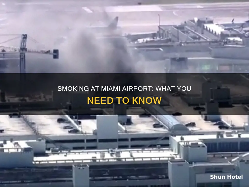 is there smoking in miami airport