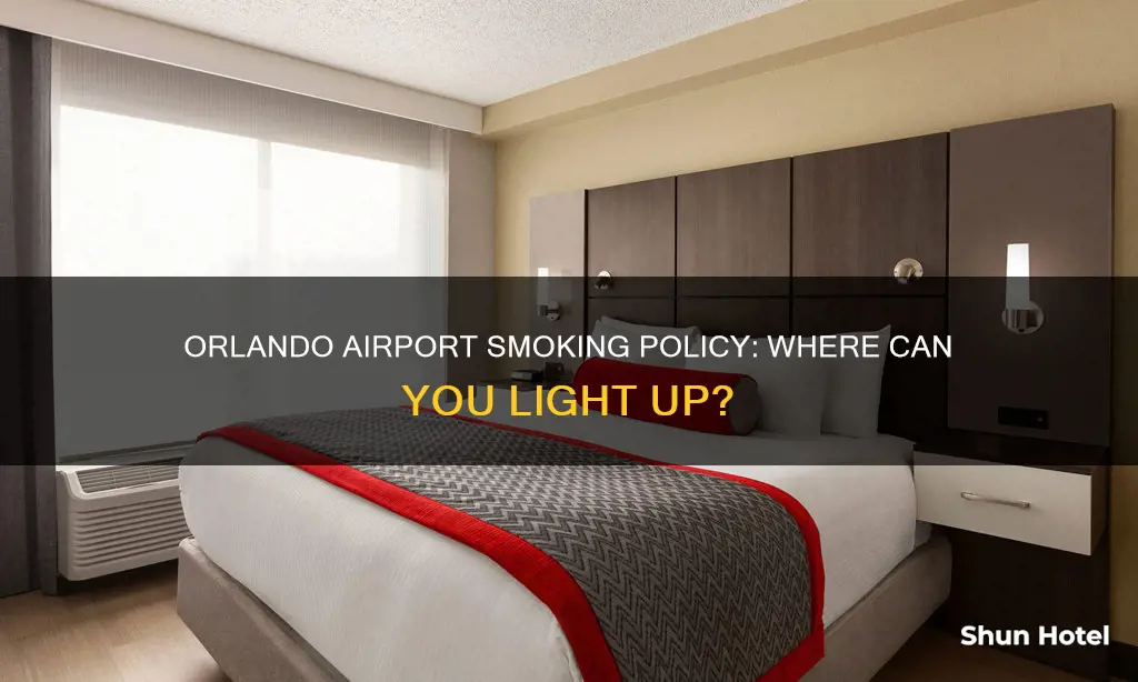 is there smoking in orlando airport
