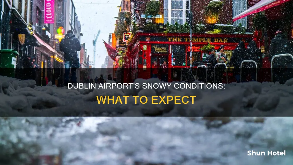 is there snow at dublin airport
