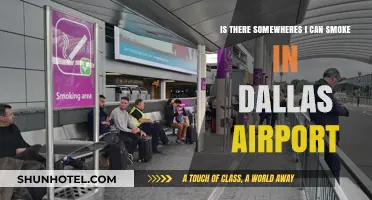 Where to Smoke at Dallas Airport?