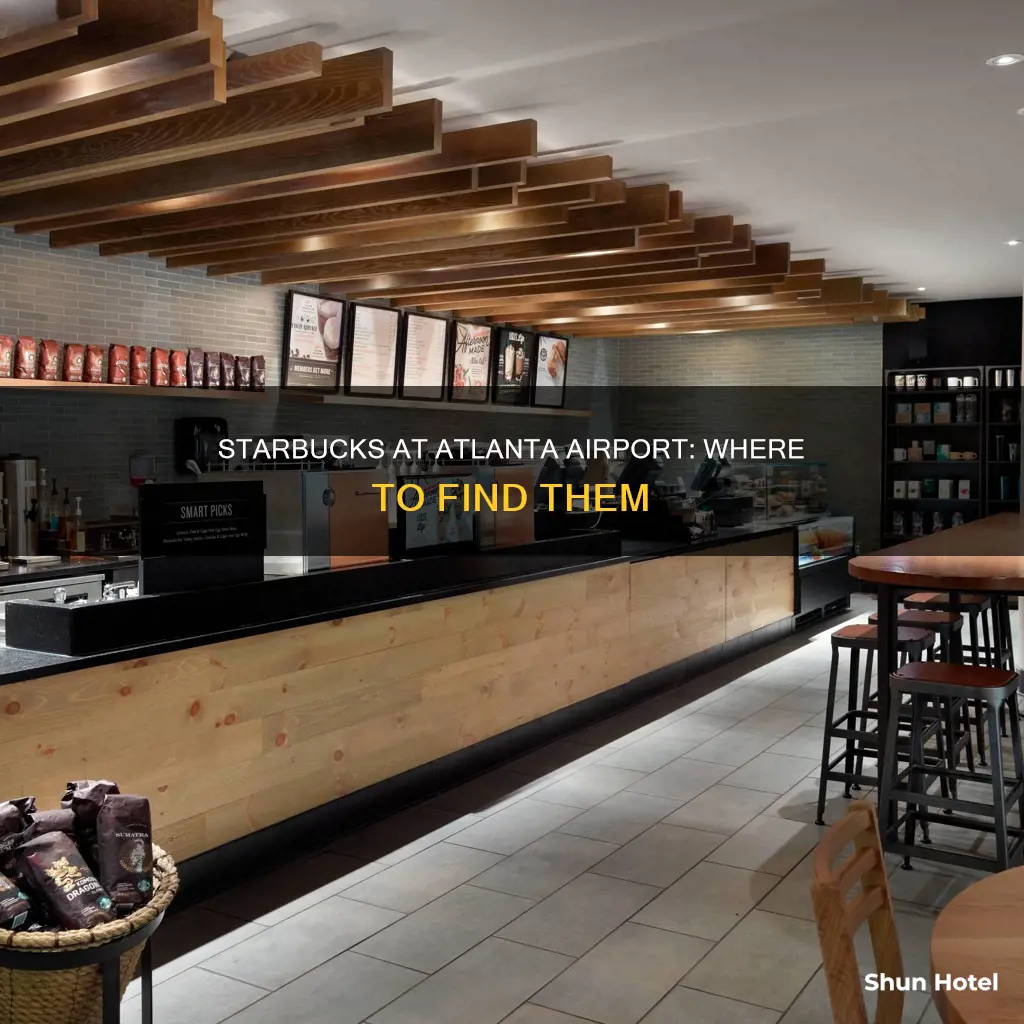 is there starbucks in atlanta airport
