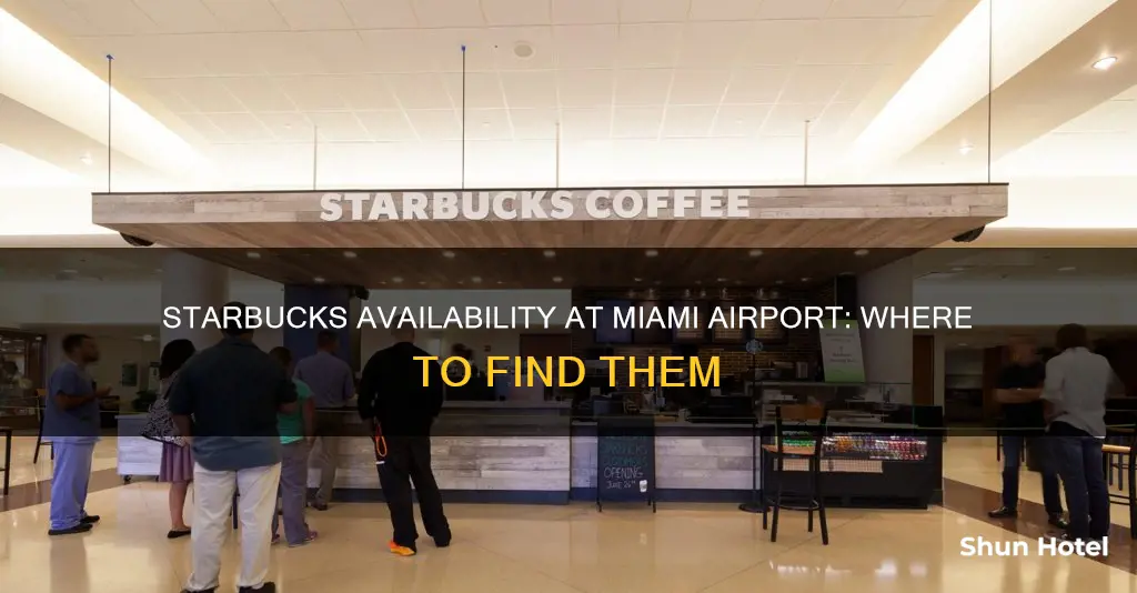 is there starbucks in miami airport