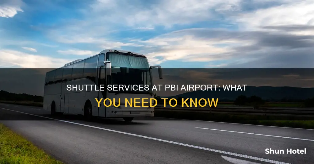 is there supershuttle at pbi airport