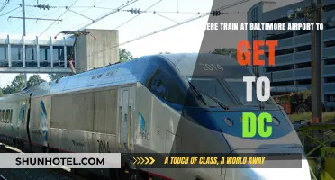 Baltimore Airport to DC: Train Options and Travel Tips