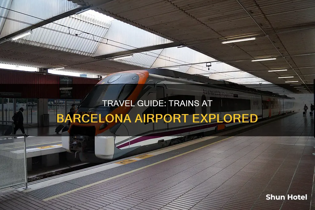 is there train at barcelona airport