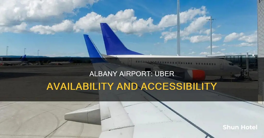 is there uber at albany airport