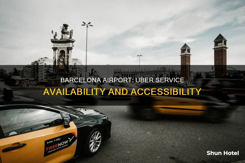 is there uber at barcelona airport