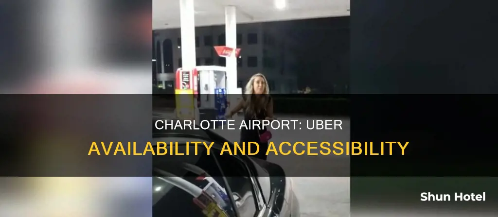 is there uber at charlotte airport