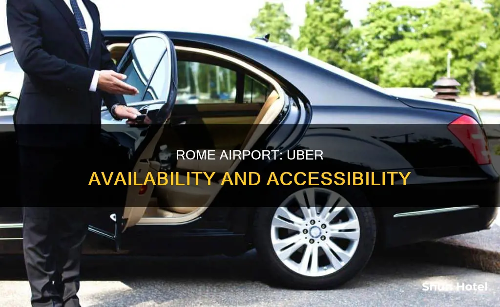 is there uber at rome airport