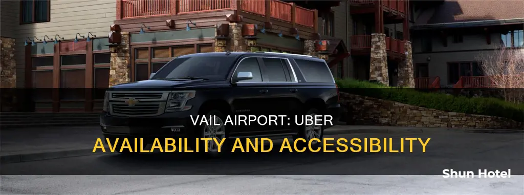 is there uber at vail airport
