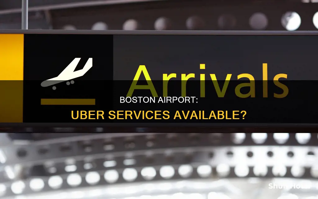 is there uber in boston airport