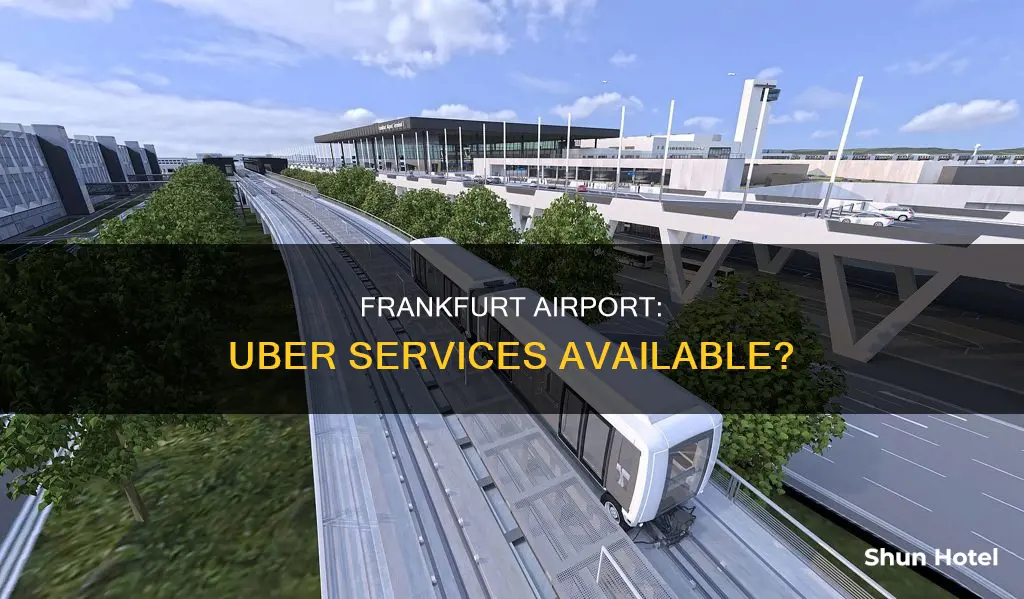 is there uber in frankfurt airport