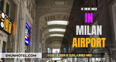 Milan Airport: Uber Availability and Accessibility