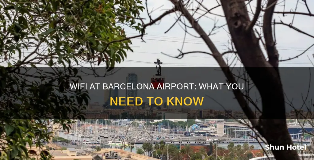 is there wifi at barcelona airport