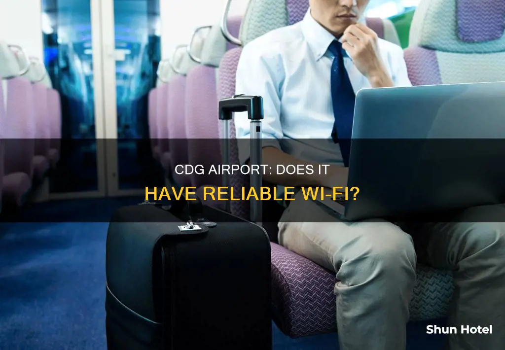 is there wifi at cdg airport