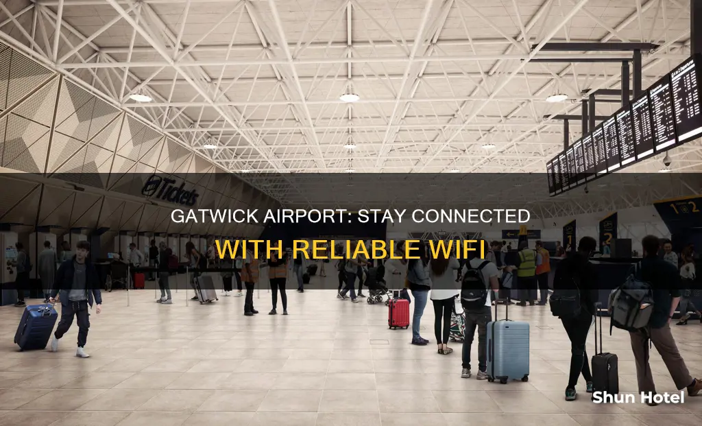 is there wifi at gatwick airport