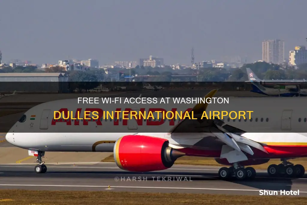 is there wifi at iad airport