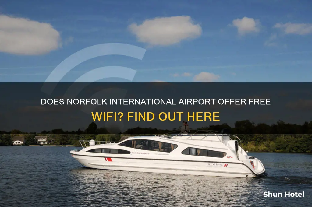 is there wifi at norfolk international airport