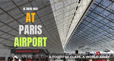 Paris Airport: Expect WiFi Access?