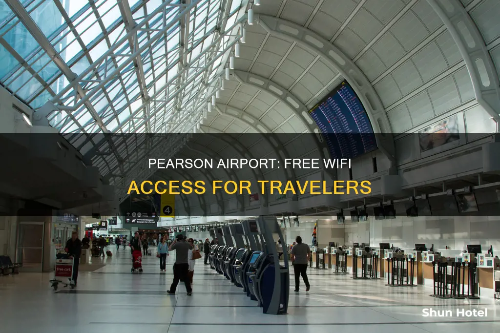 is there wifi at pearson airport