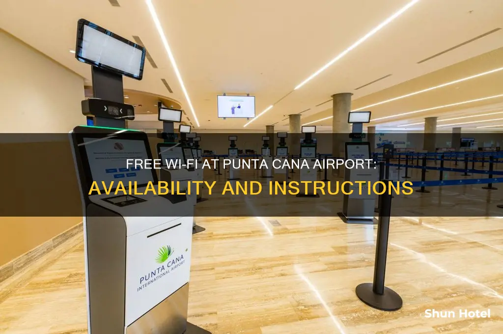 is there wifi at punta cana airport