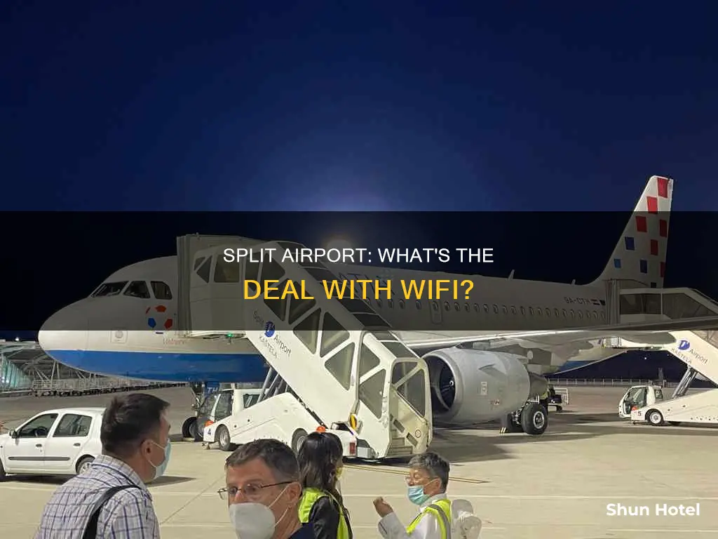 is there wifi at split airport