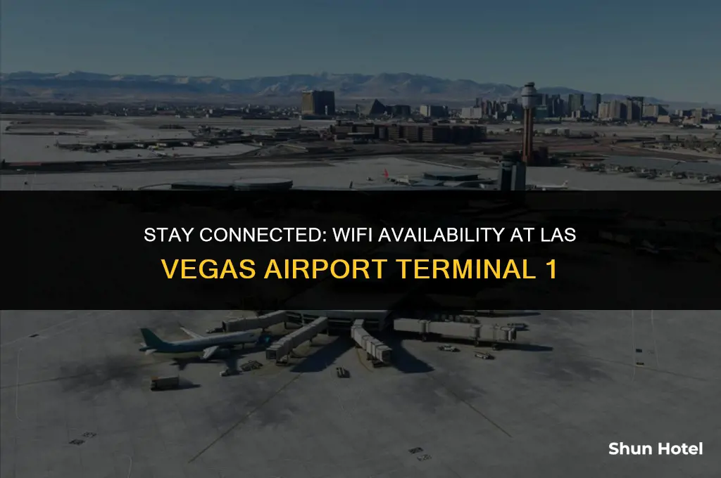 is there wifi at vegas airport terminal 1