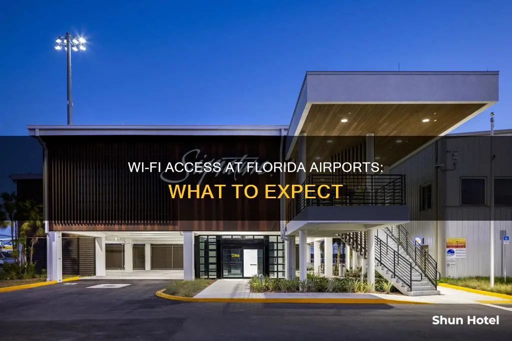 is there wifi in florida airport