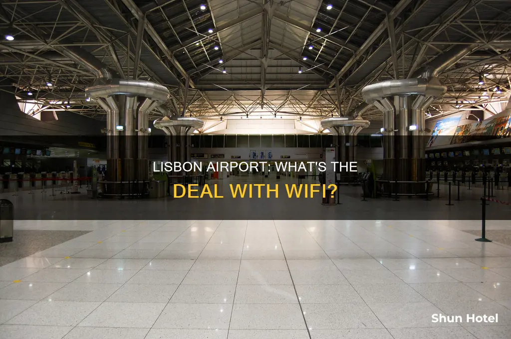 is there wifi in lisbon airport